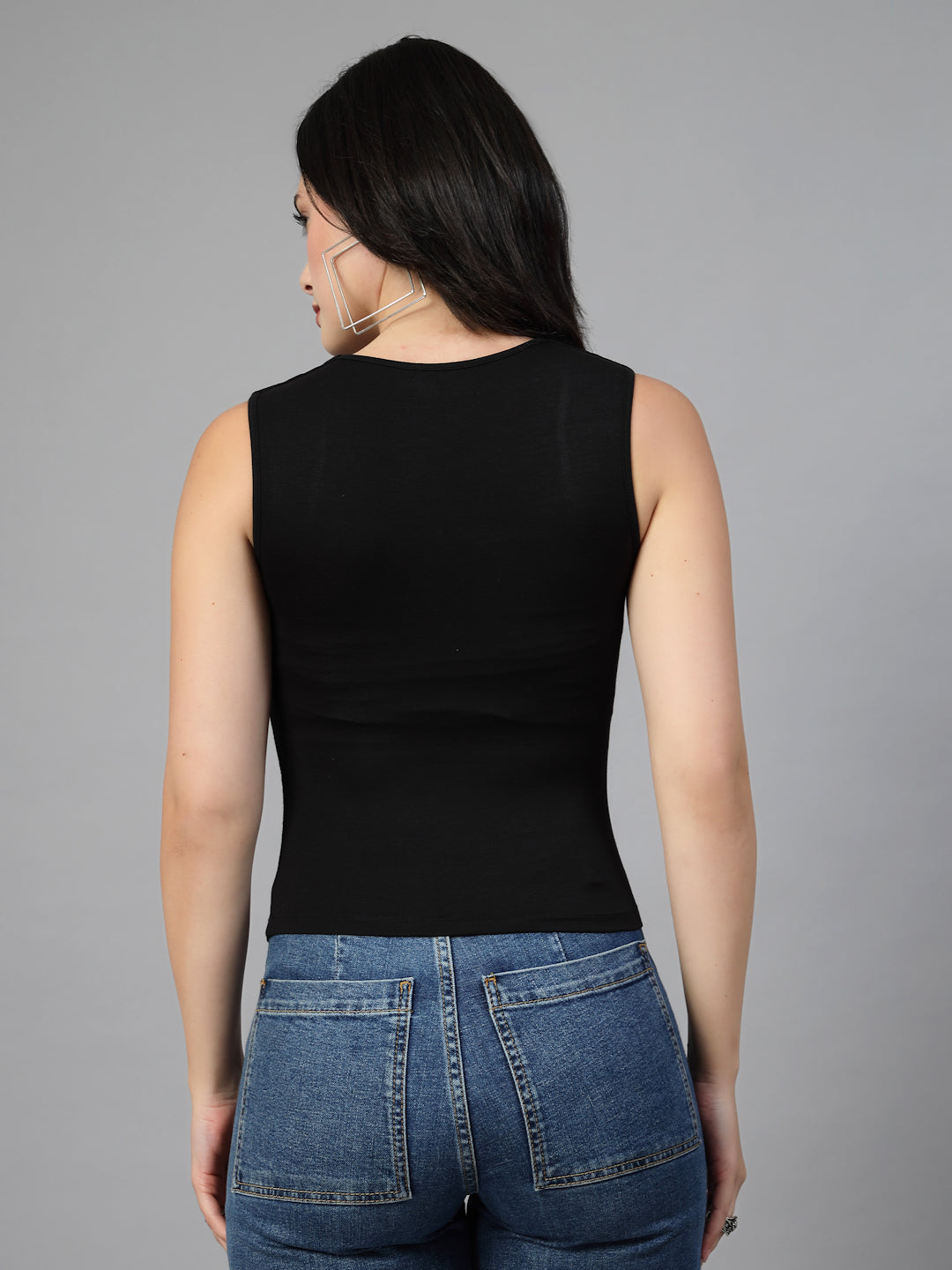 Sweet heart neck and side seam gathers at waist-JEFF COOPER