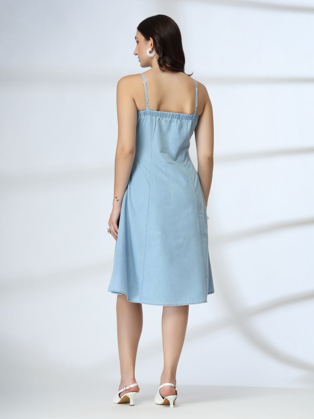 Light Blue Denim Trouser-JEFF COOPER