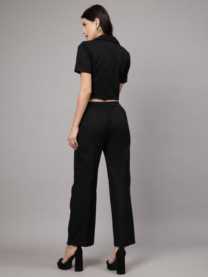 Black formal co-ord set-JEFF COOPER