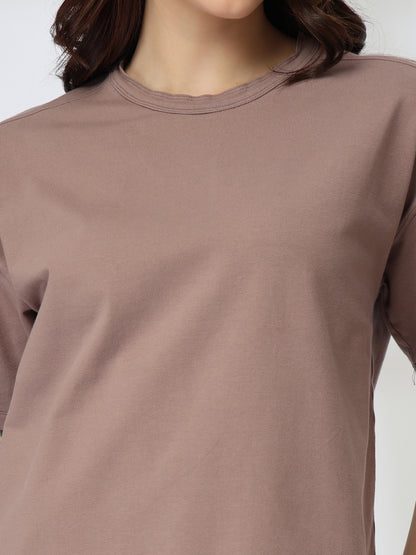 Round Neck Regular Fit T-shirt-JEFF COOPER