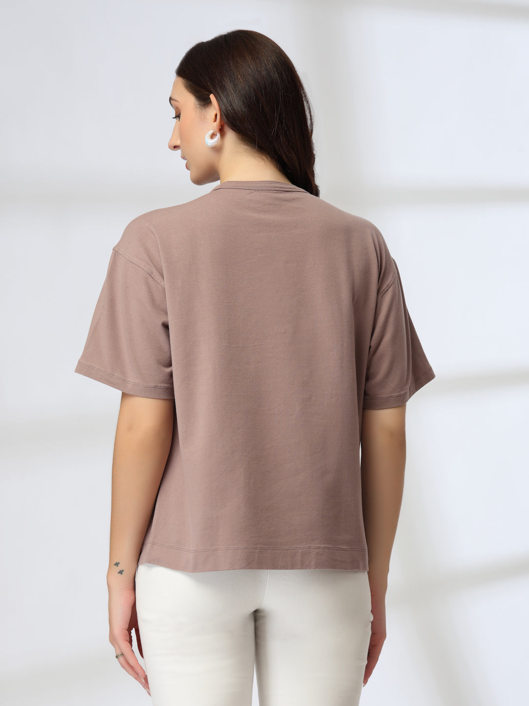 Round Neck Regular Fit T-shirt-JEFF COOPER