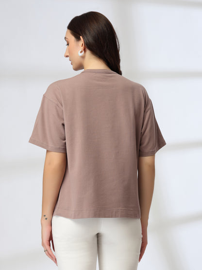 Round Neck Regular Fit T-shirt-JEFF COOPER